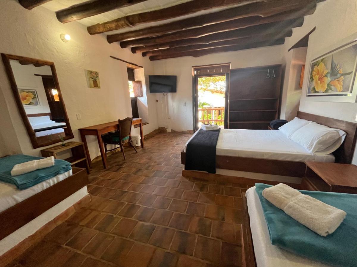 Ecohotel Barichara Eksteriør billede